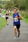 No 100 finishing the youngsters race at the Prudhoe Miners Race.